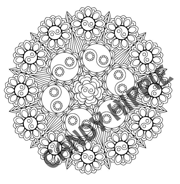 723x740 Yin Yang Bouquet