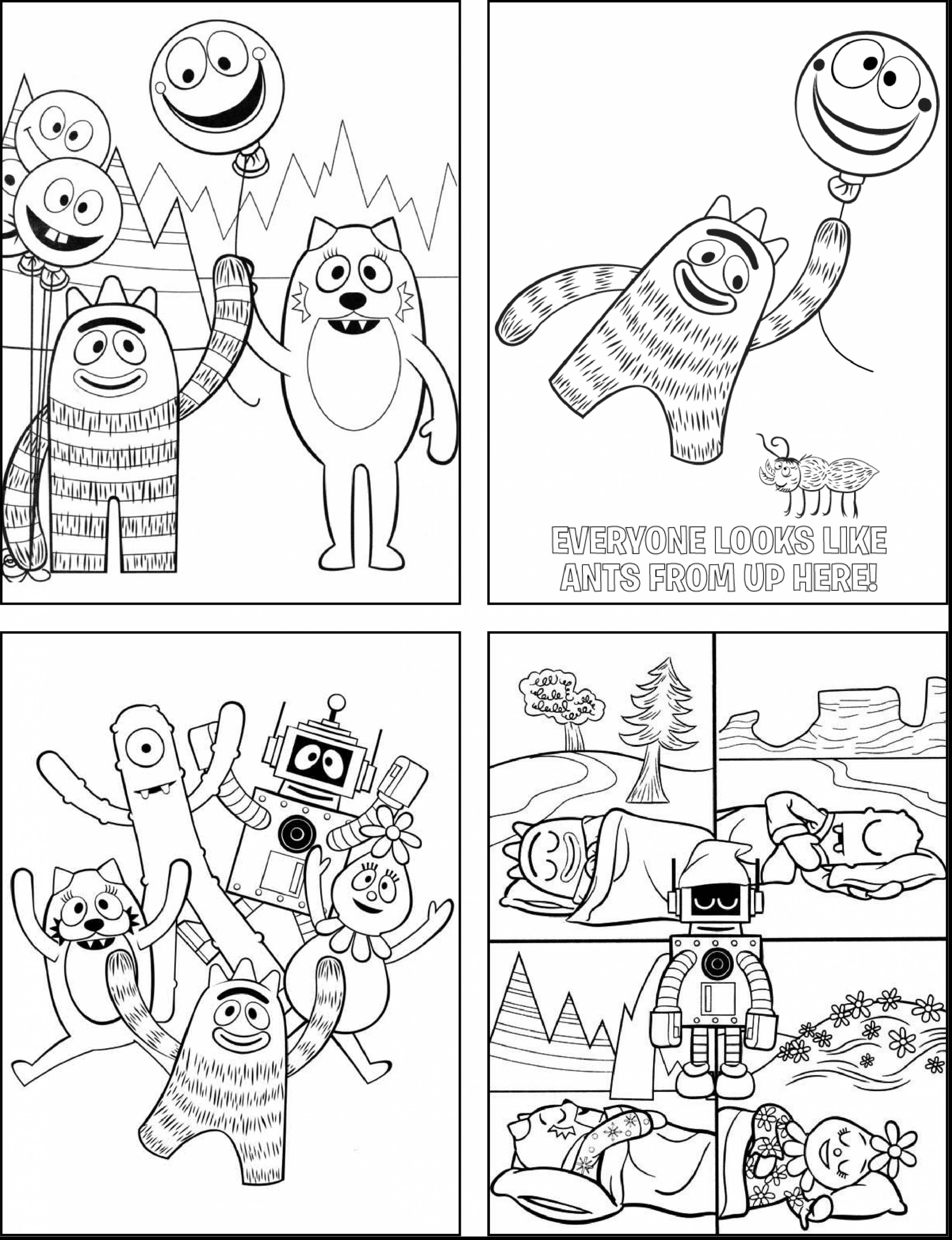 2730x3555 Inspiration Incredible Yo Gabba Coloring Pages