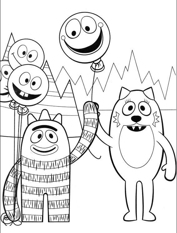 567x744 Yo Gabba Gabba Printables Kj's Yo Gabba Gabba 2nd Birthday