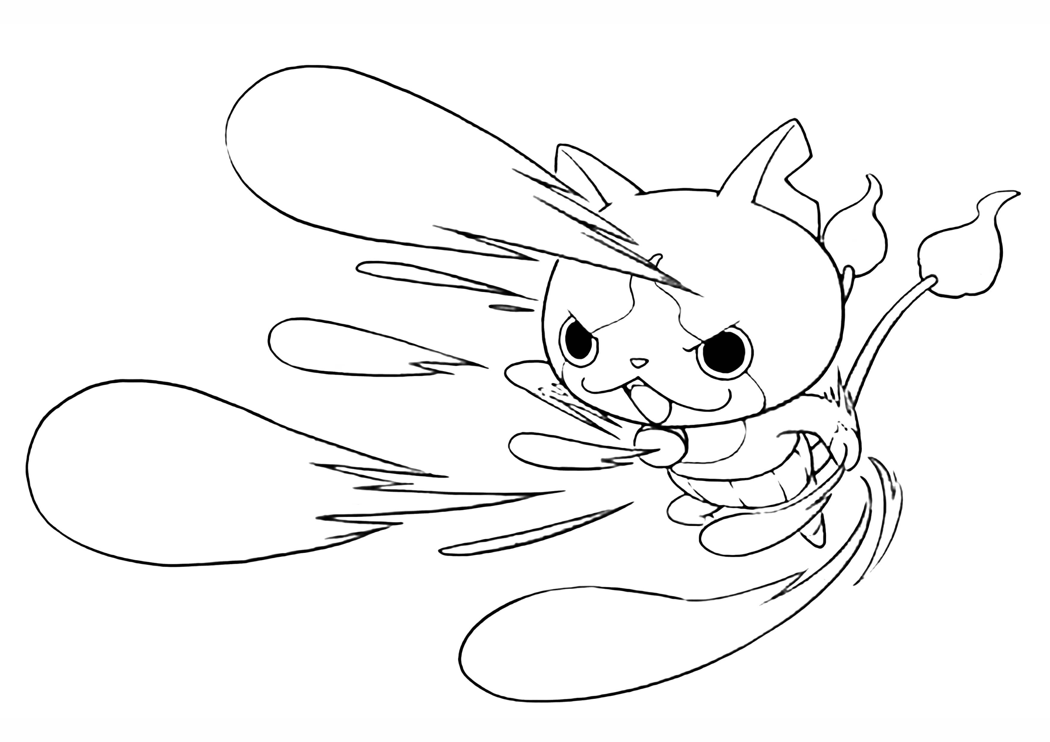 3508x2480 25 Yo Kai Coloring Pages Pictures Free Coloring Pages