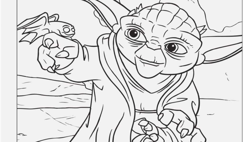 1024x600 Yoda Coloring Pages Picture Free Printable Star Wars Coloring
