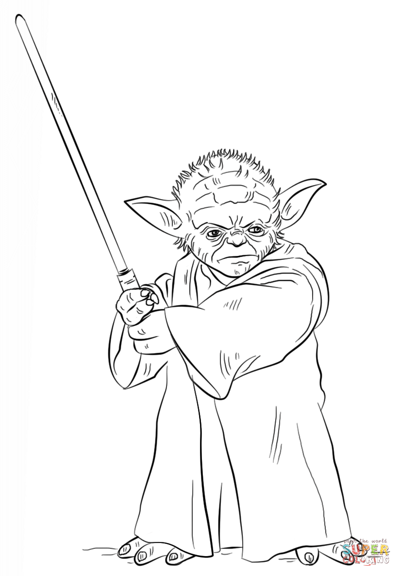 824x1186 Coloring Page Yoda Coloring Pages Yoda Coloring Pages Free