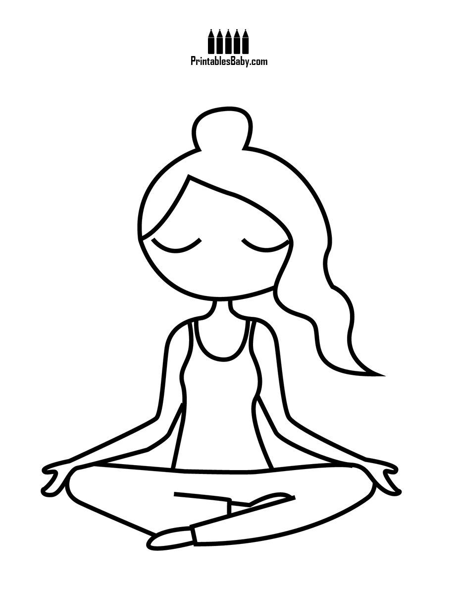 927x1200 Lady Lotus Position
