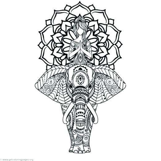 520x520 Mandala Coloring Pages Pdf Simple Mandala Coloring Pages Animal