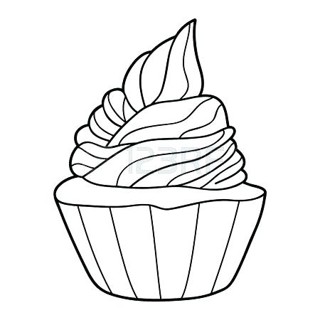 450x450 Yogurt Coloring Page Muffin Coloring Page Yogurt Coloring Page