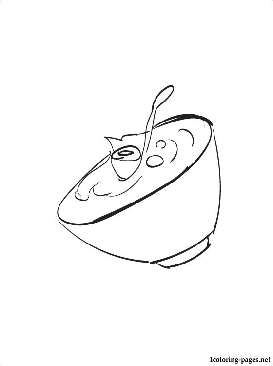 560x750 Yogurt Coloring Page Coloring Pages