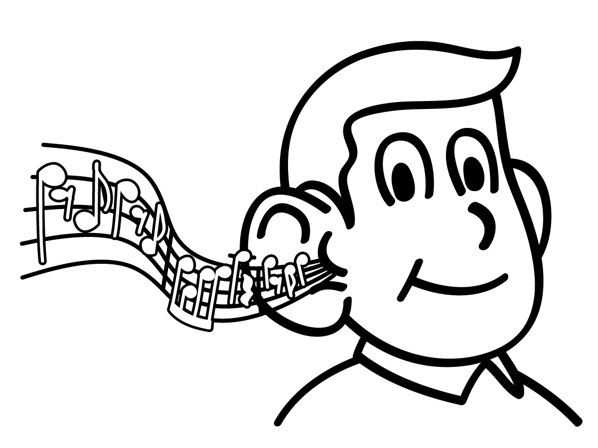 1200x900 Coloring Pages Yom Kippur General In Hearing The Shofar