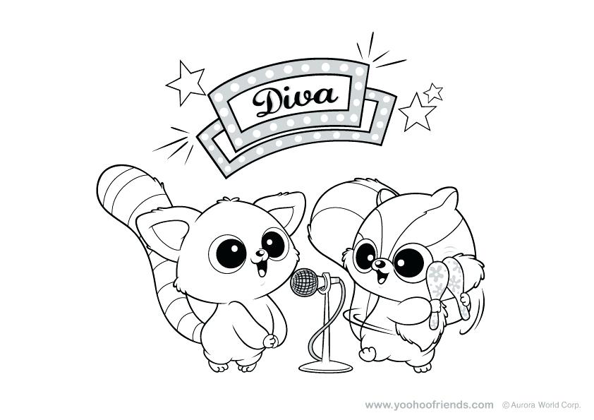 842x595 Yoohoo Friends Coloring Pages And Free Fuhrer Von