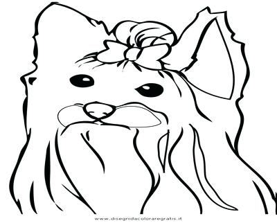 400x322 Yorkshire Terrier Coloring Pages Yorkshire Terrier Colouring Pages
