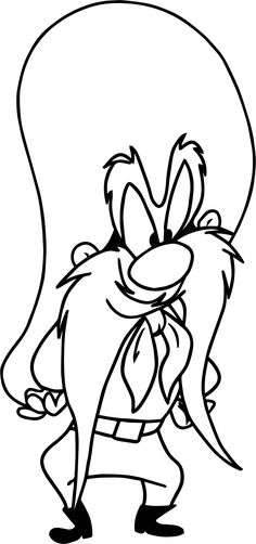 236x502 Looney Tunes Yosemite Sam Coloring Pages Yosemite Sam