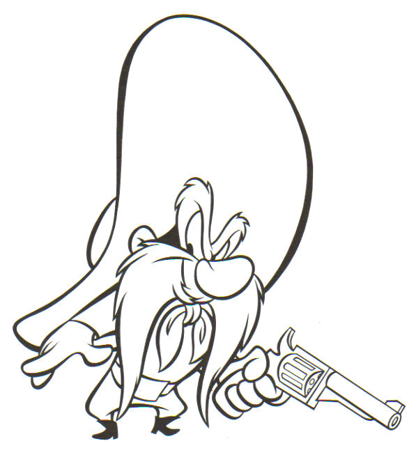 597x653 Yosemite Sam Clipart