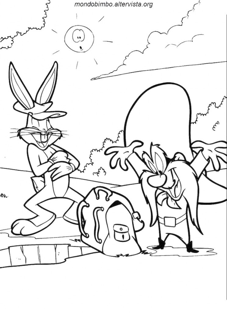 744x1024 Yosemite Sam Coloring Pages 279365