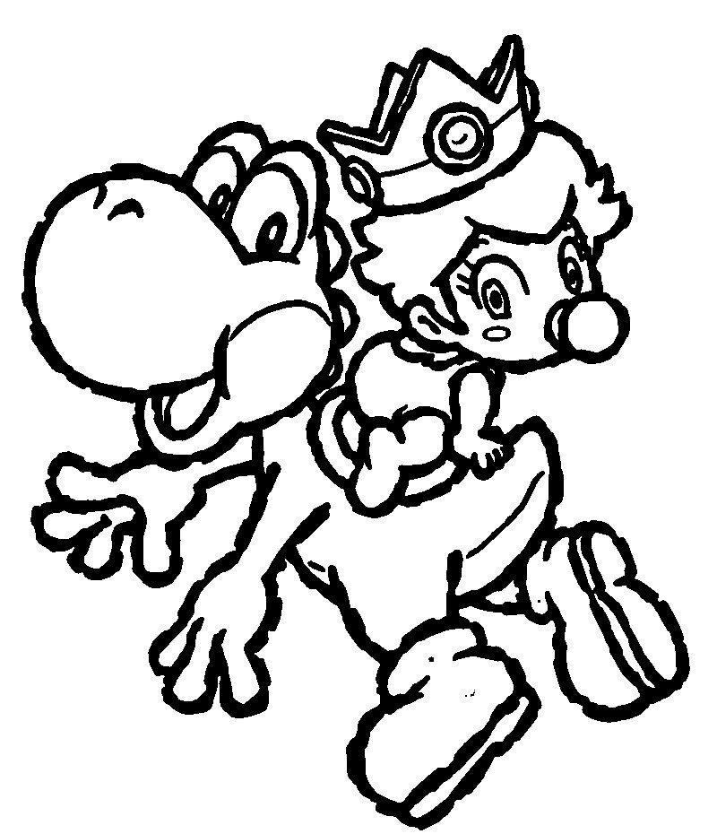 800x930 Free Printable Yoshi Coloring Pages For Kids Yoshi And Free