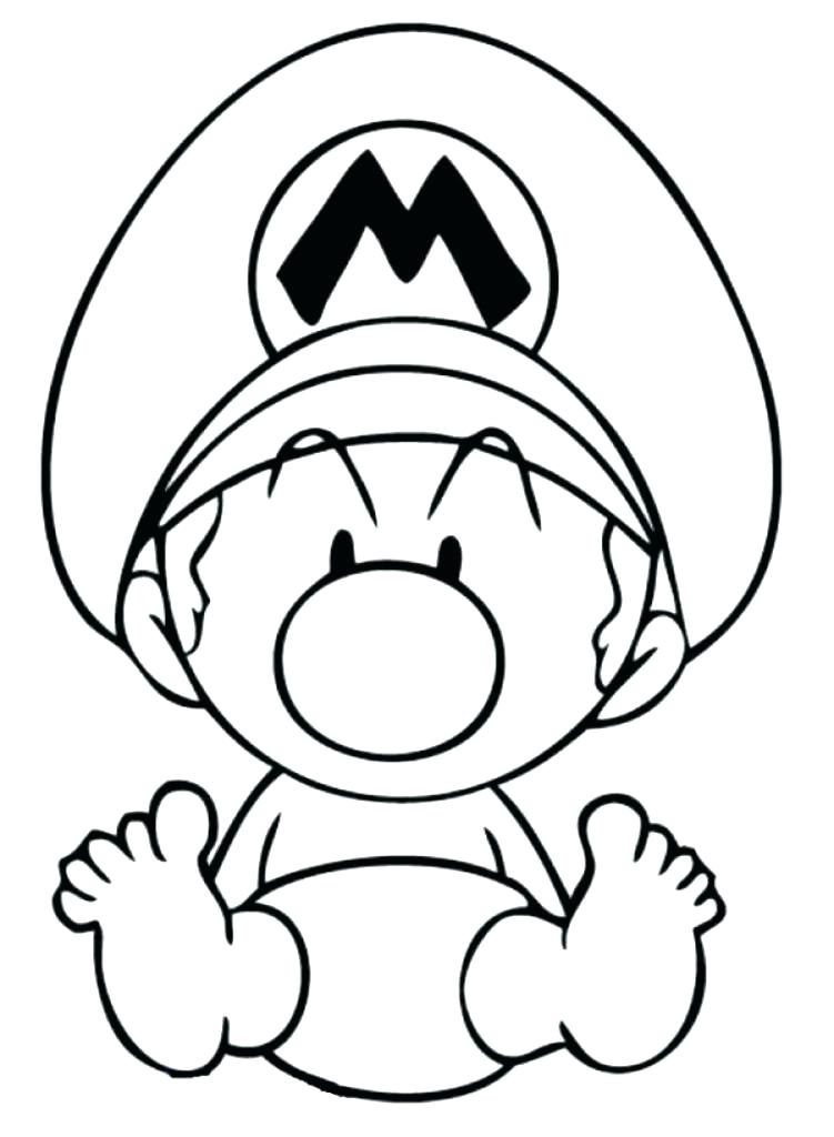 751x1024 Yoshi Coloring Page Coloring Pages To Print Color Page Baby