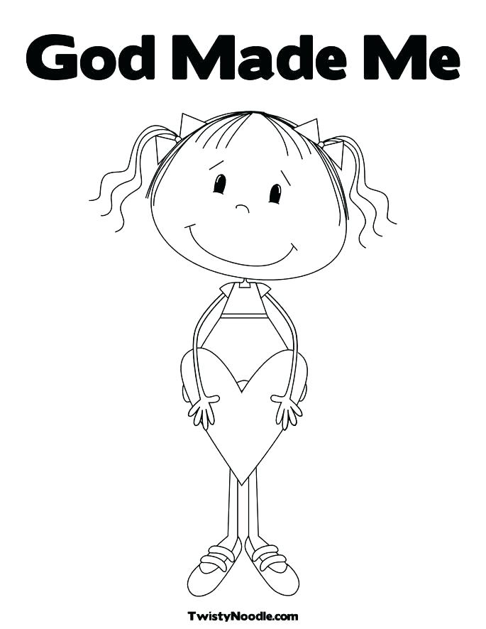 685x886 God Made Me Special Coloring Pages God Made Me Coloring Page God
