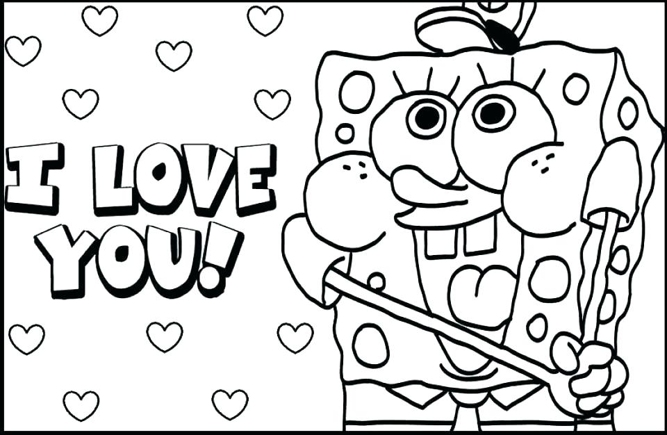 960x626 I Love You Coloring I Love You Coloring Pages Printable Love