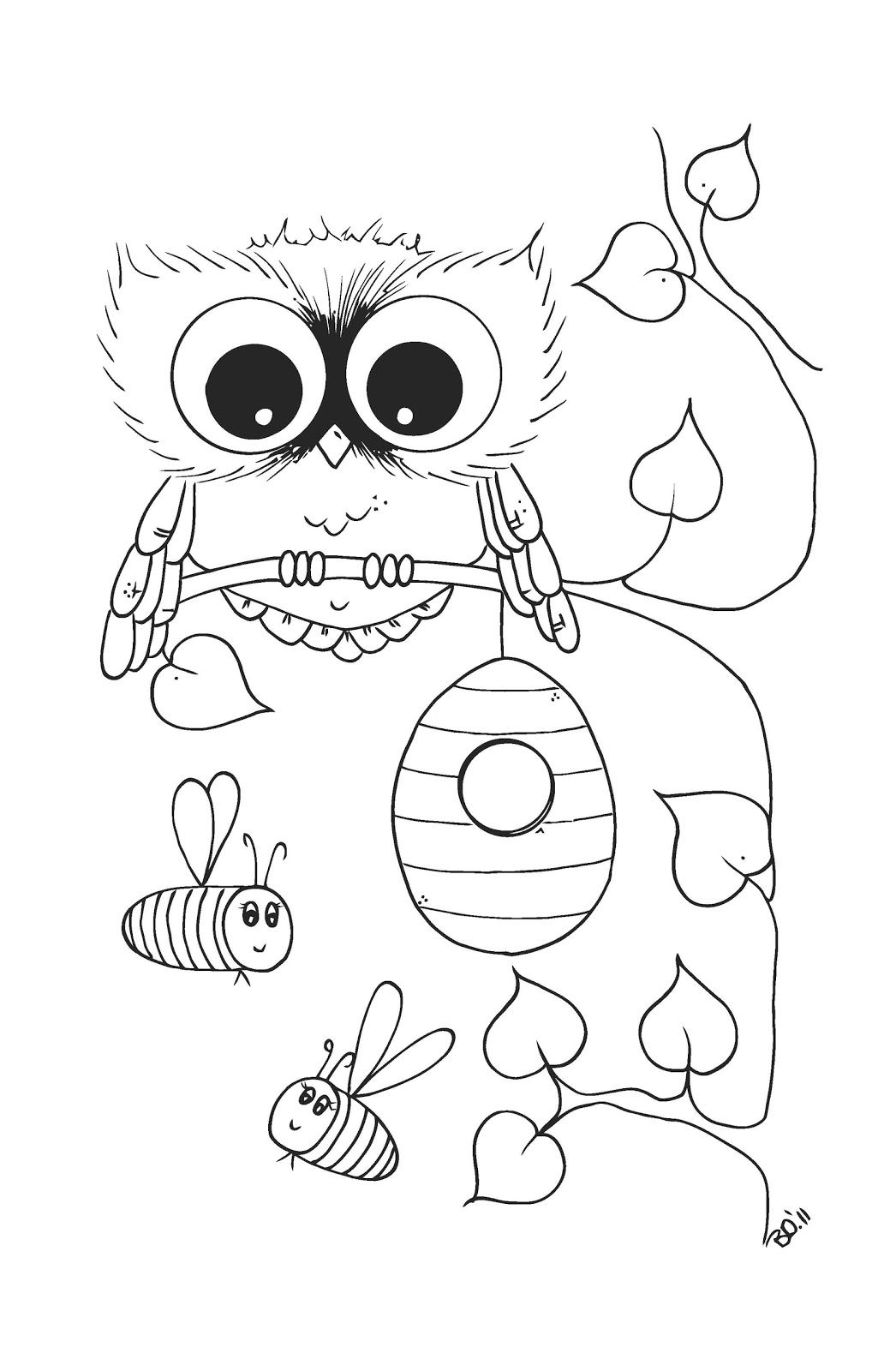 1046x1600 Free For You! One Of My New Coloring Pages. There Will Be Soon New