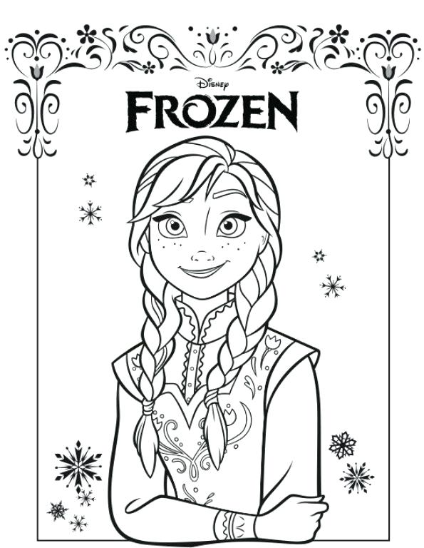 595x768 Elsa Anna Coloring N Frozen Young Elsa And Anna Coloring Pages