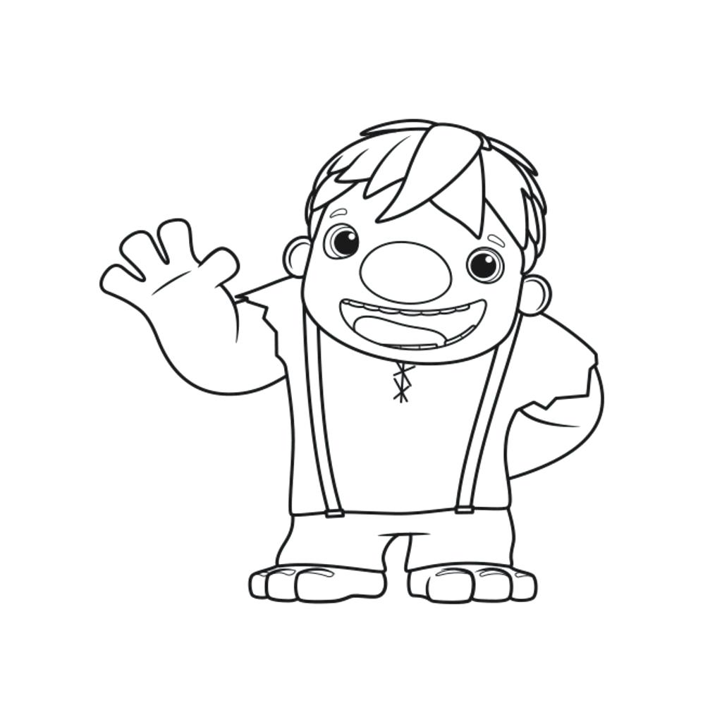 1024x1024 Powerful Wallykazam Coloring Pages Norville Wallykazam How To Draw
