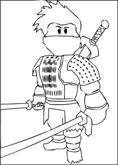 236x329 A Free Printable Roblox Ninja Coloring Page Granbabies