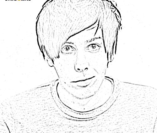 500x425 Youtuber Coloring Pages Heres 7 Free Youtuber Colouring Book