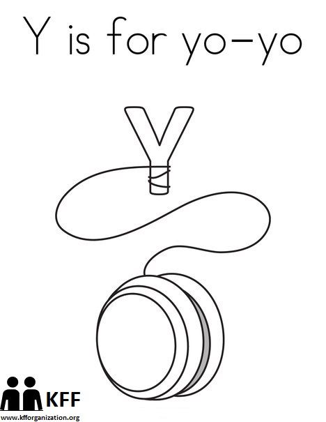 Yoyo Coloring Page