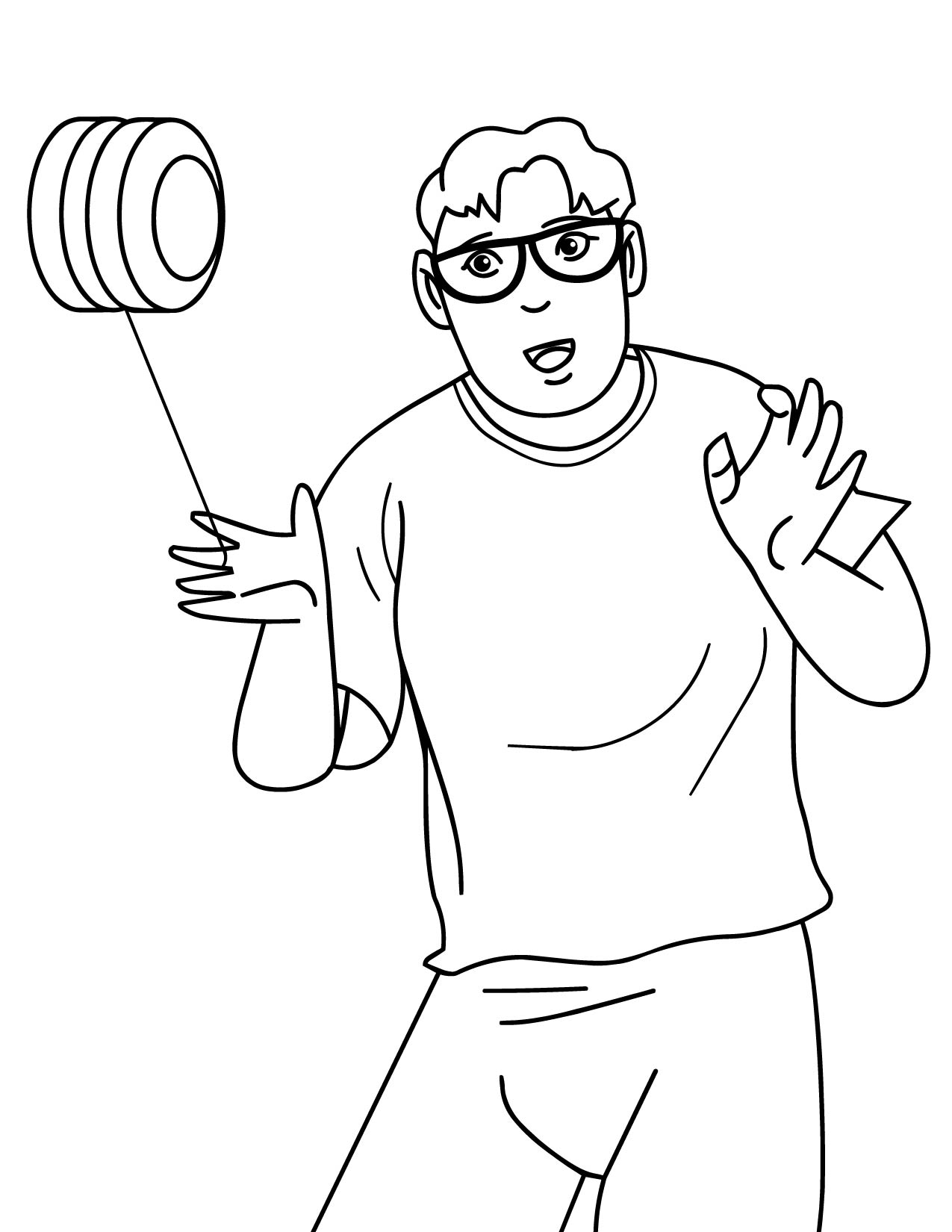 1275x1650 Yo Yo Coloring Page