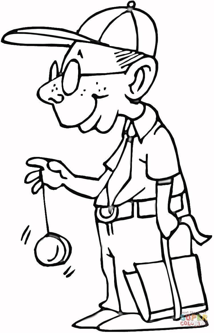 750x1165 Awesome Yo Yo Coloring Page Gallery Printable Coloring Sheet