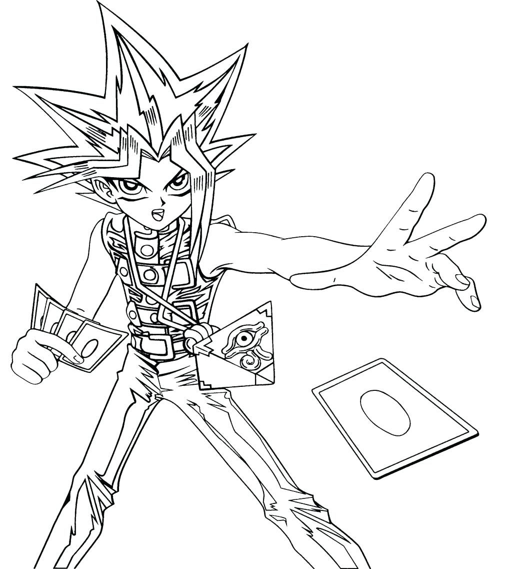 1024x1137 Coloring Pages Yugioh Sheet Dragon Yu Gi Oh Zexal On Yugioh