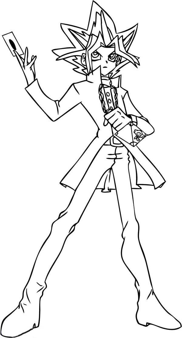Yugioh Printable Coloring Pages
