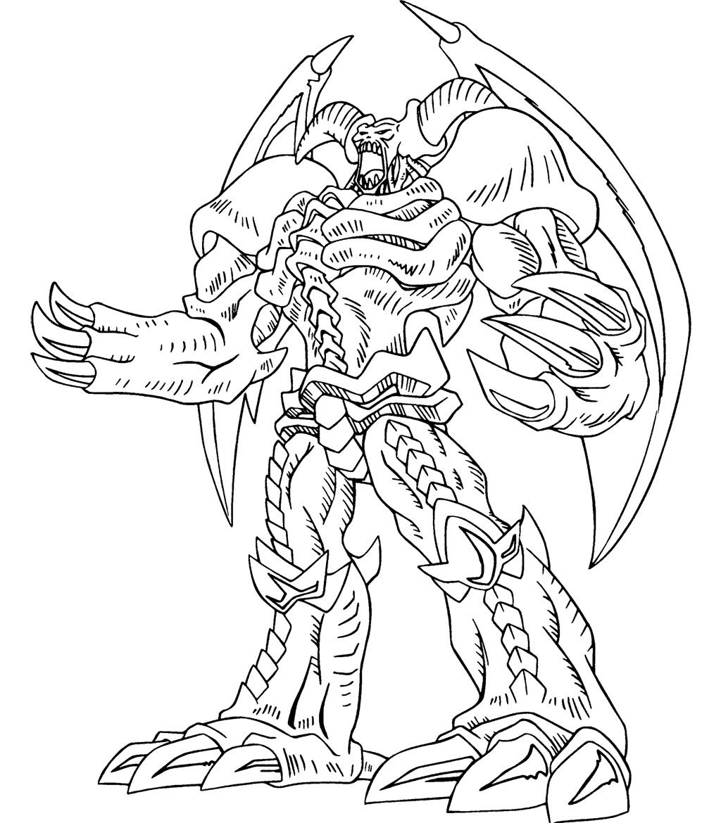 1024x1170 Yu Gi Oh Great Power Coloring Page Kids Coloring Pages