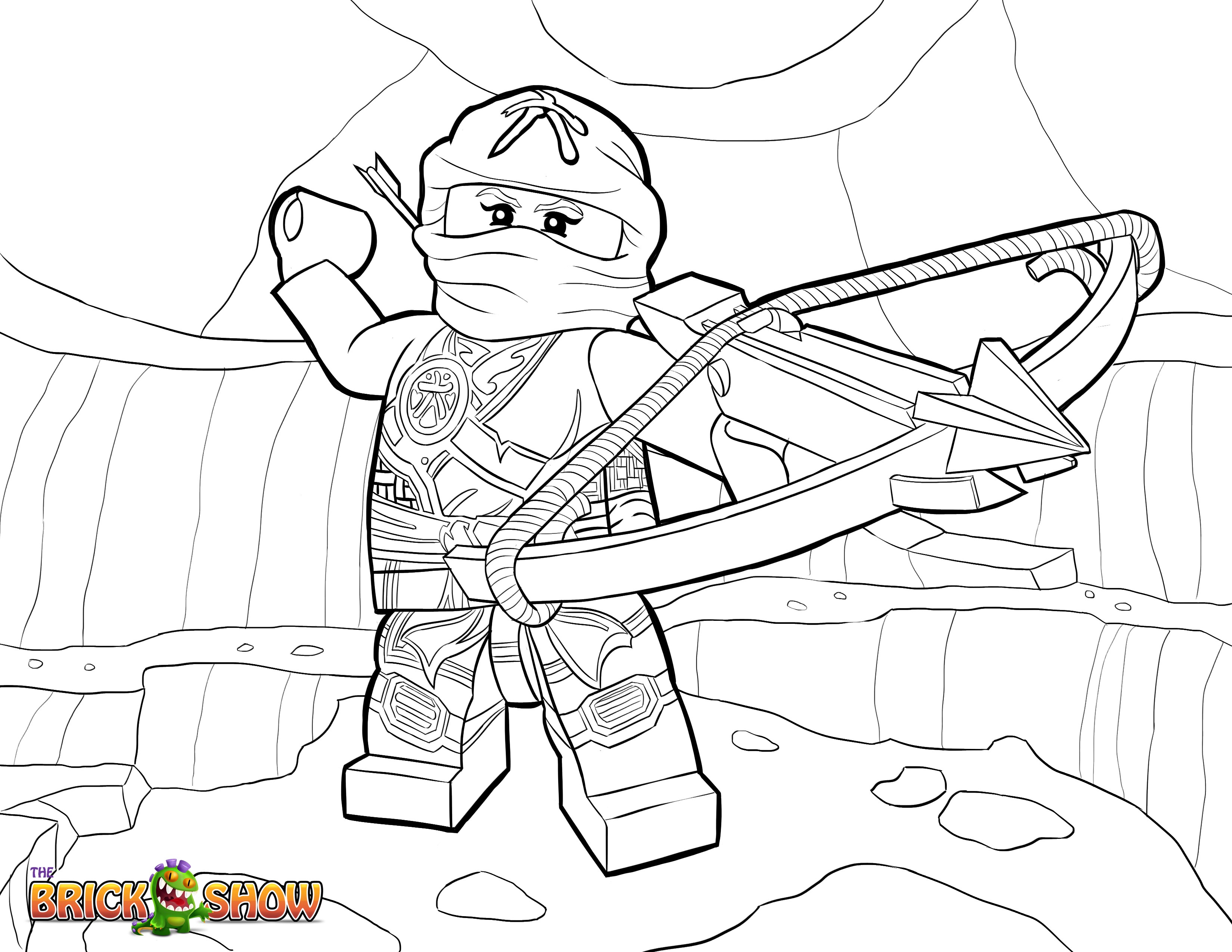 3300x2550 Ausmalbilder Lego Ninjago Zane Excellent Coloring Pages For Boys