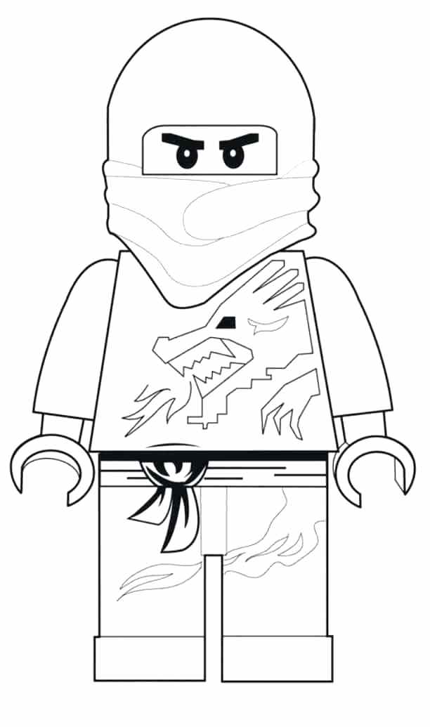 612x1035 Ninjago Zane Coloring Pages Ninja Coloring Pages Free Coloring