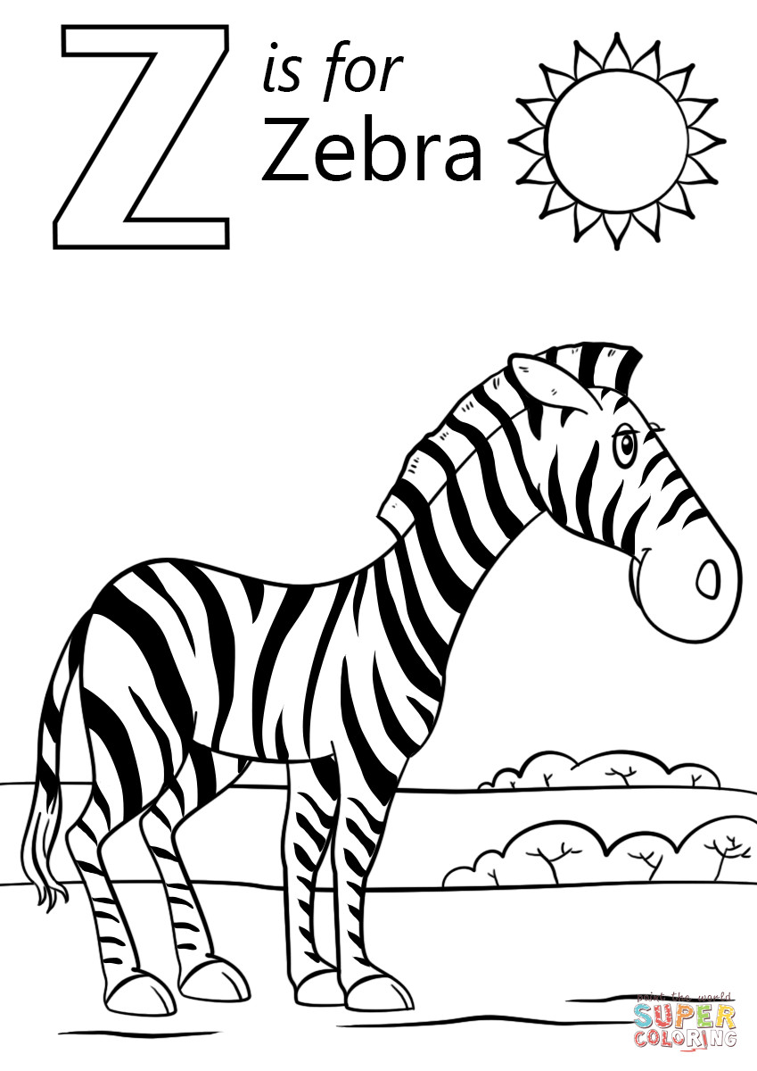 849x1200 Coloring Pages Zebra Acpra