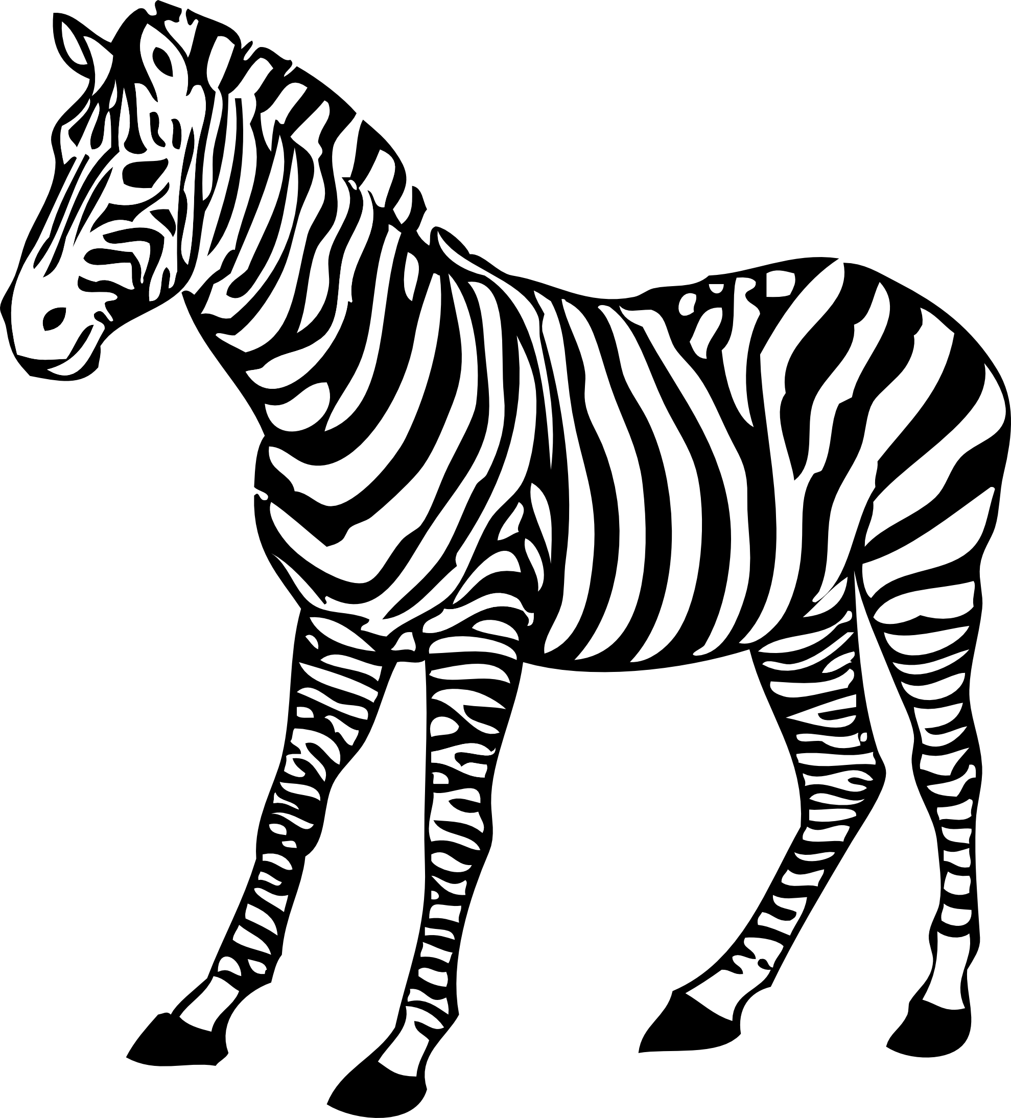1979x2188 Free Zebra Coloring Pages To Print