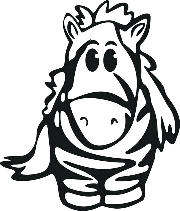 600x704 Baby Zebra Coloring Pages Medium Size Of Zebra Coloring Page Pages