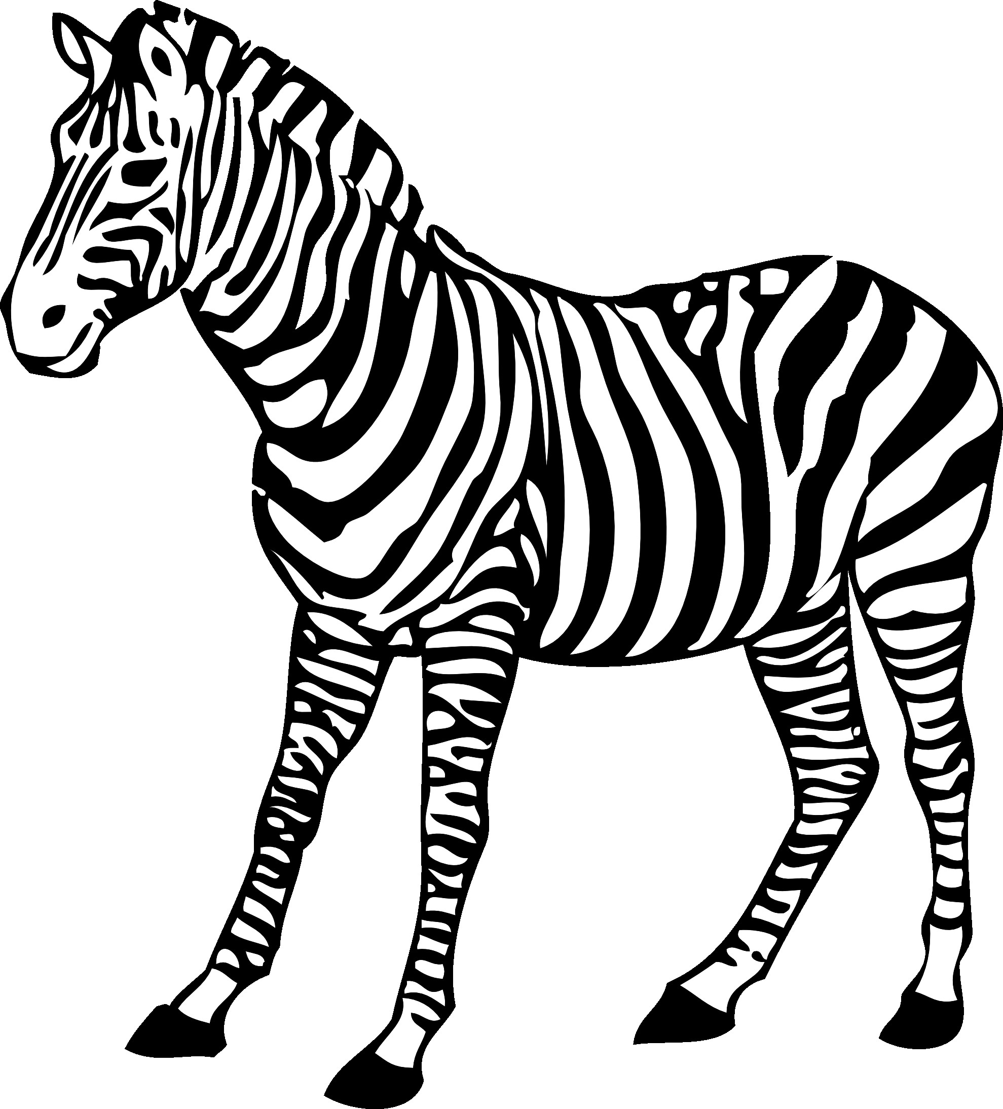 1979x2188 Coloring Pages Zebra Print New Ravishing Zebra To Print Coloring