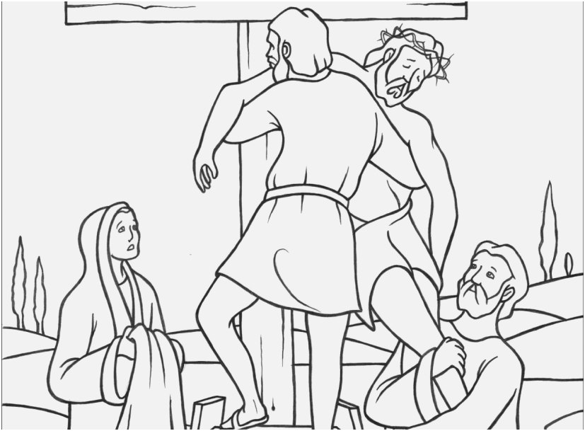 827x609 Jesus Feeds 5000 Coloring Page Picture Stations Of The Cross