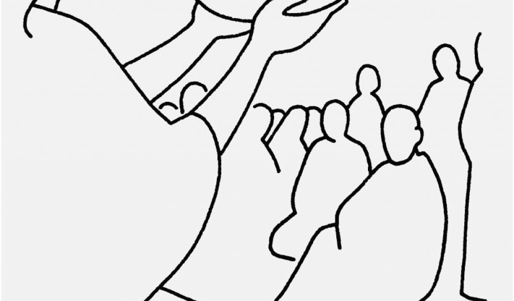 1024x600 Jesus Feeds 5000 Coloring Page Shoot Of Jesus Coloring Pages