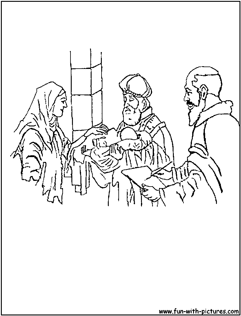 800x1050 Zacharias And Elizabeth Coloring Page