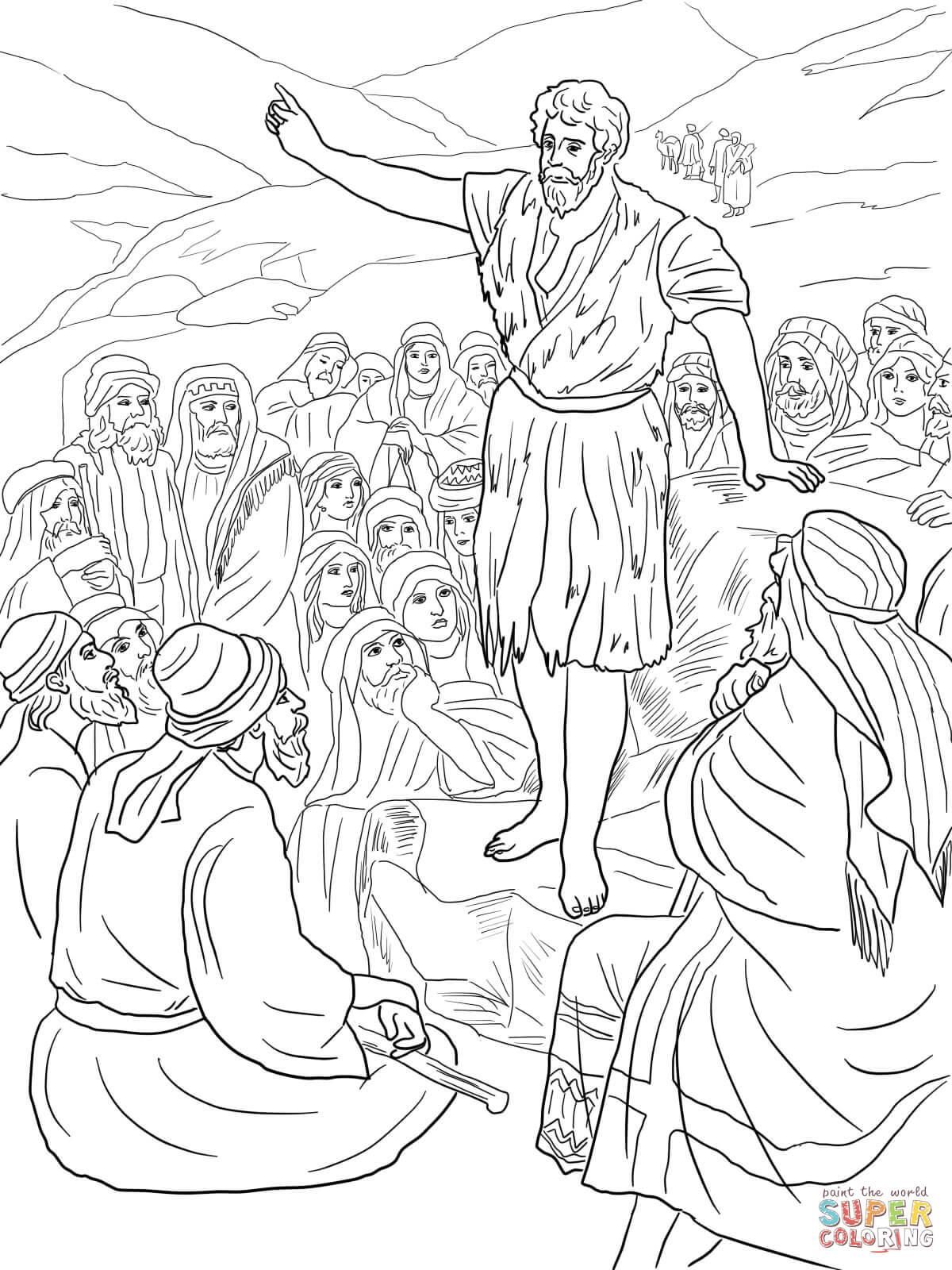 1200x1600 Coloring Pages Zacharias Elizabeth Coloring Page Fun
