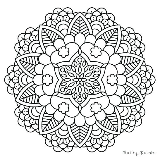 547x547 Mandala Coloring Pages For Kids Kids Mandala Coloring Pages Easy
