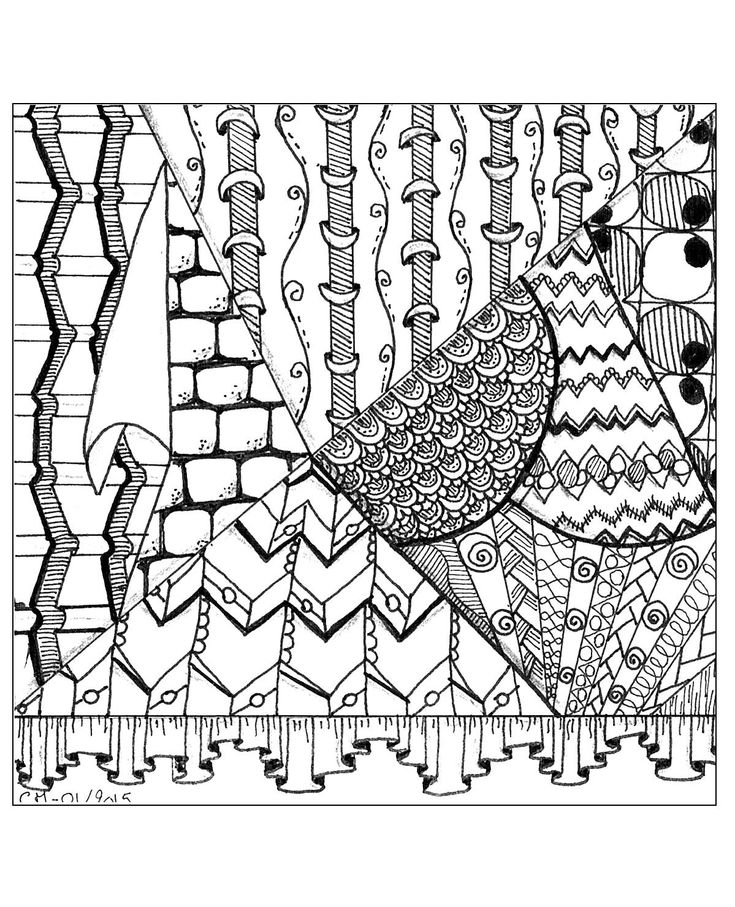 735x907 186 Best Zen And Anti Stress Coloring Pages Images