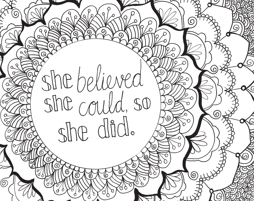 1024x810 Zendoodle Coloring Pages