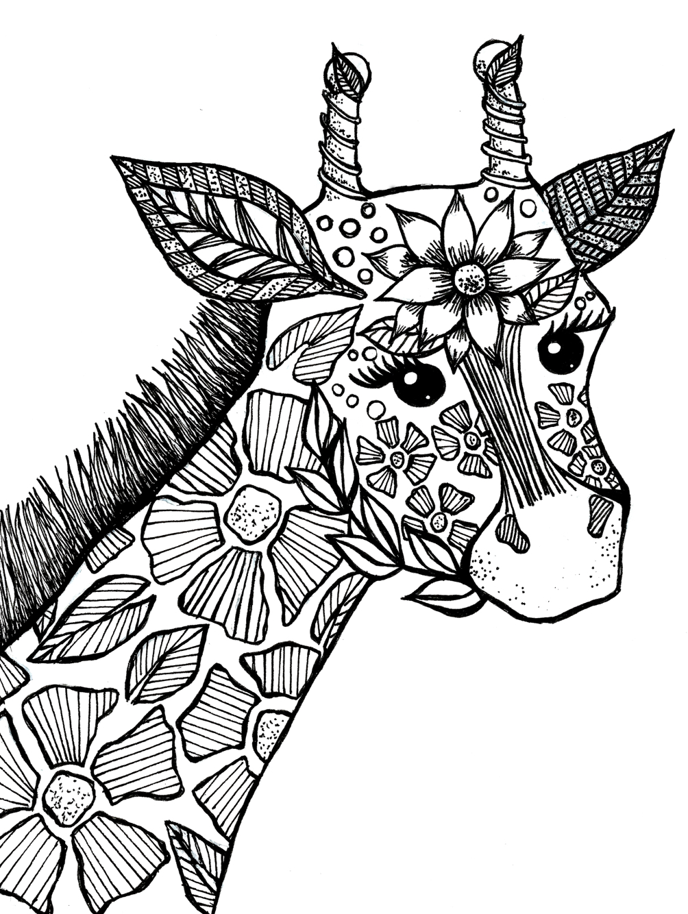 1004x1334 63 Adult Coloring Pages To Nourish Your Mental