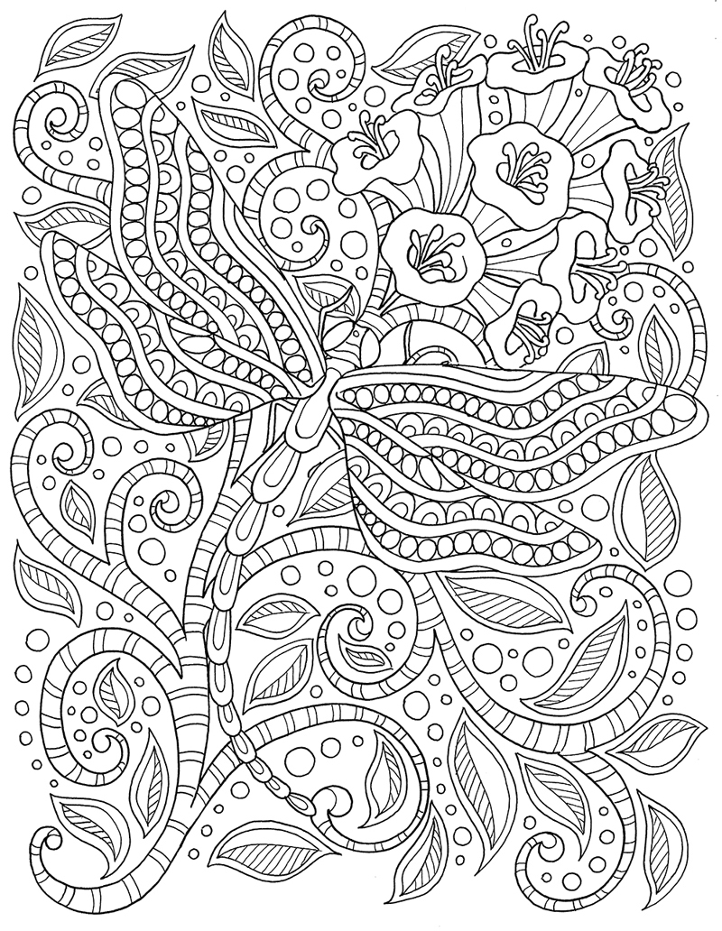 800x1032 Zentangle Mandala Coloring Pages To Print Coloring For Kids 2018