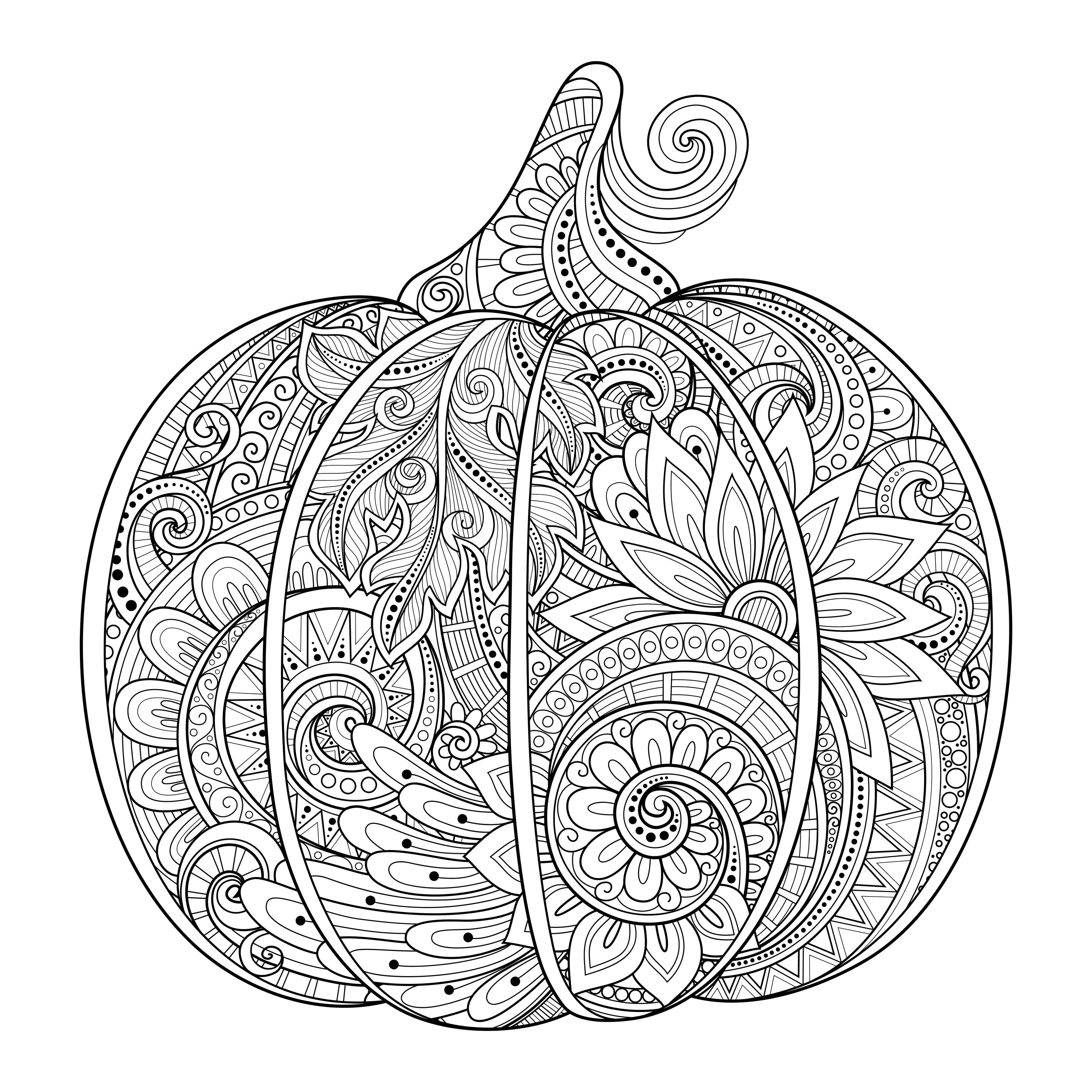 3128x3128 First Rate Zentangle Coloring Pages Flowers To Printable Grown Ups