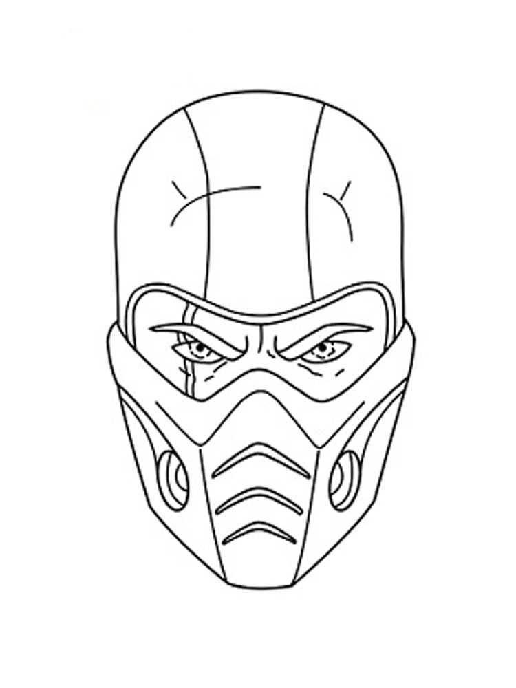 750x1000 Sub Zero Coloring Pages. Free Printable Sub Zero Coloring Pages.