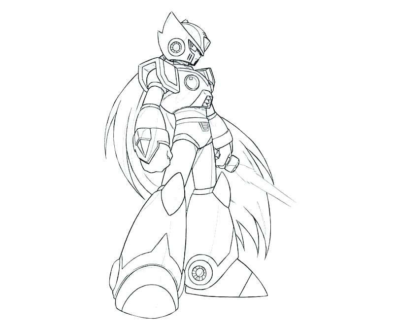 800x667 Zero Coloring Pages Kids Coloring X Coloring Pages Mega Man Zero
