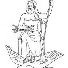 220x220 God Zeus Coloring Pages